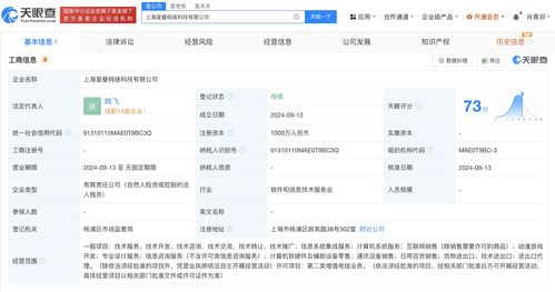 疊紙上海成立網(wǎng)絡(luò)科技新公司，注冊資本1000萬元專注信息系統(tǒng)集成服務(wù)